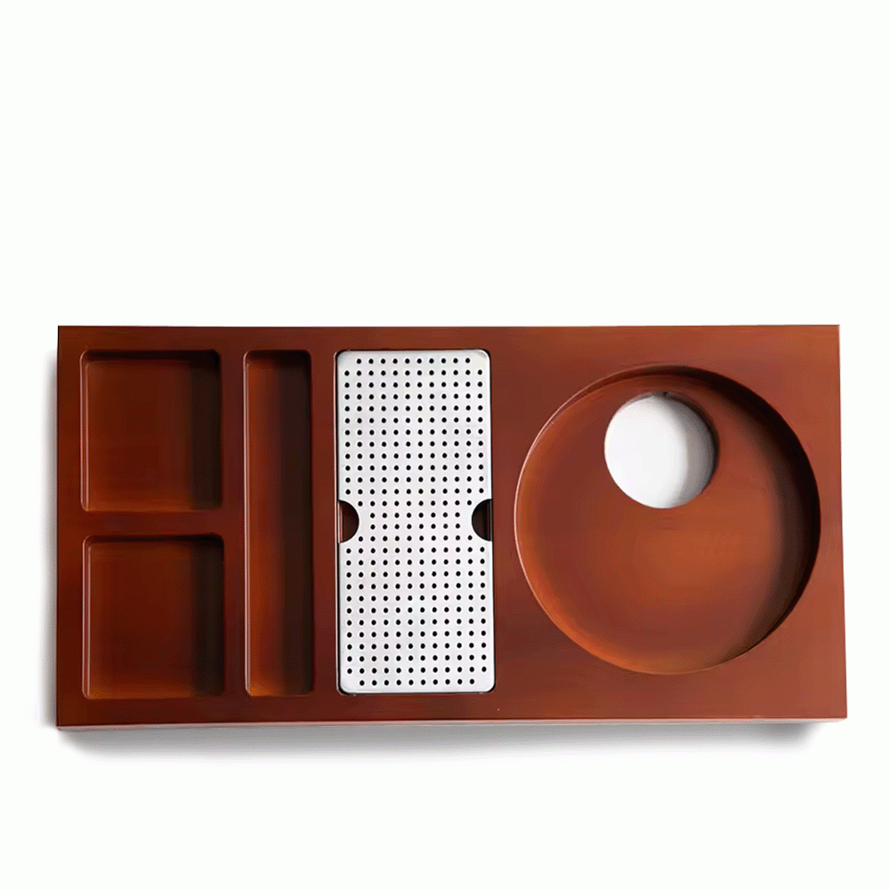 SKU: S-K85S KETTLE 0.6L & BEECH WOODEN TRAY SET