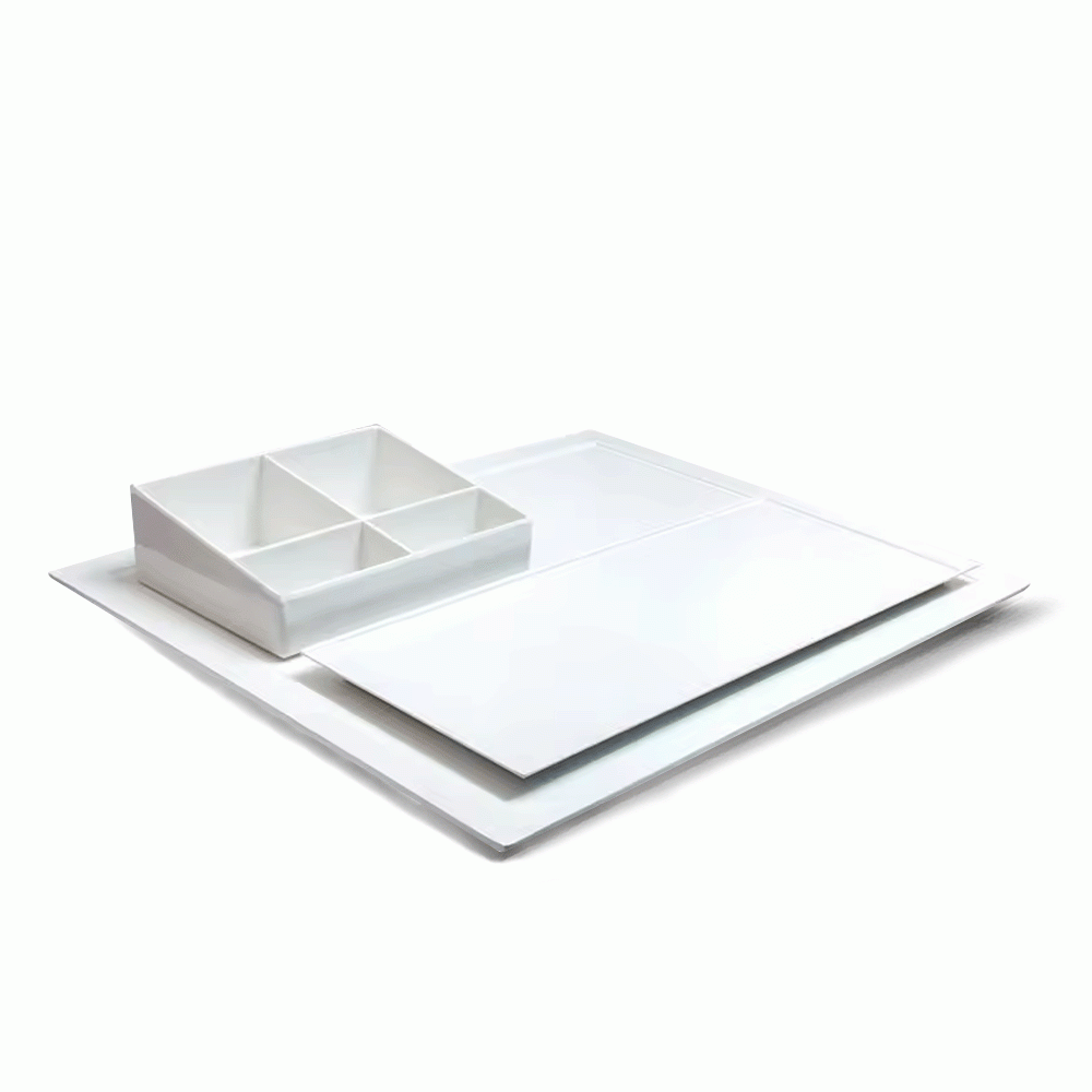 SKU: C-H1010WH KETTLE 0.8L WITH TRAY SET