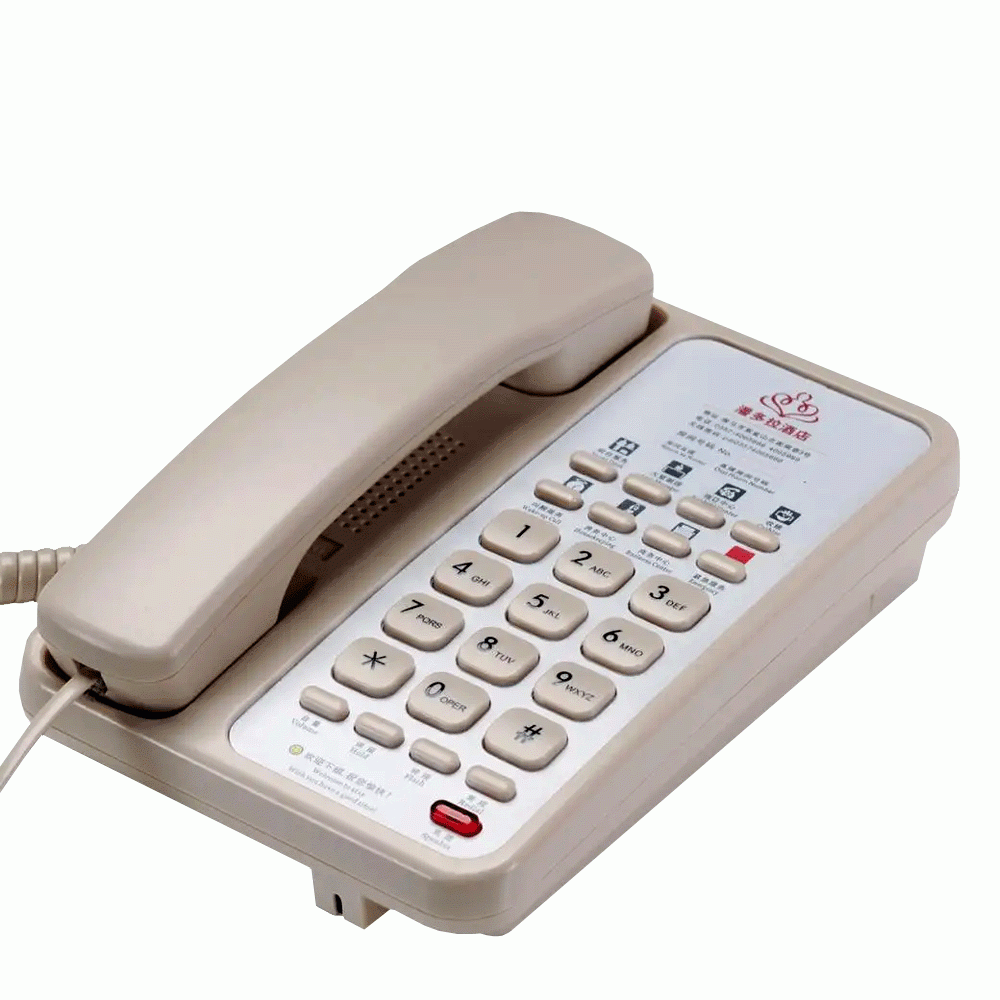 SN-0005BEIG TELEPHONE FOR HOTEL ROOM - BEIGE