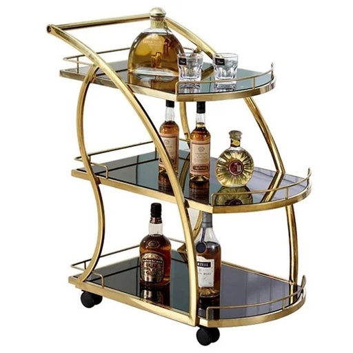SKU: HS-HZ098 THREE-LAYER SERVICE TROLLEY