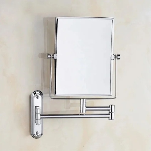 QL-3238 WALL MOUNTED MAGNIFYING MIRROR SQUARE