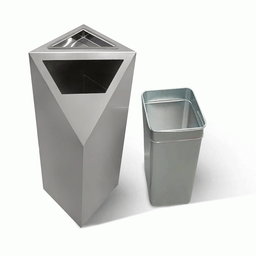 SKU: HS-108 STANDING BIN WITH ASHTRAY