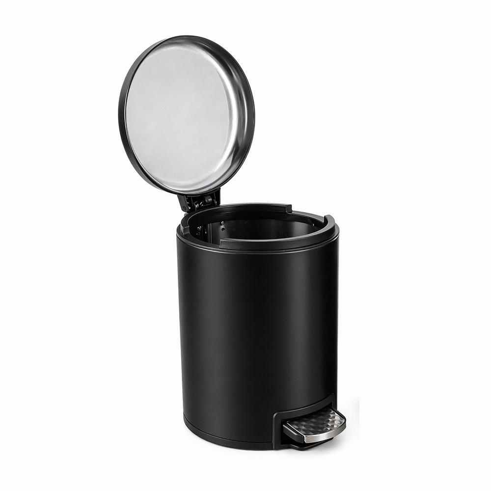 SKU: HS-Q5-5LB PEDAL DUSTBIN 5Ltr (SIZE OPTIONS: 5Ltr, 9Ltr, 12Ltr)