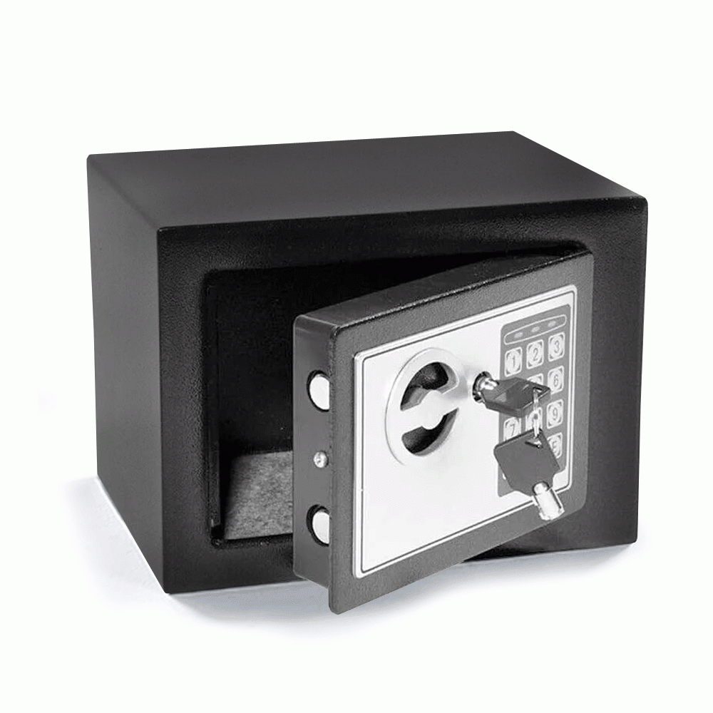 SKU: E2317 MINI SAFE BOX Dim.: 23x17x17cm