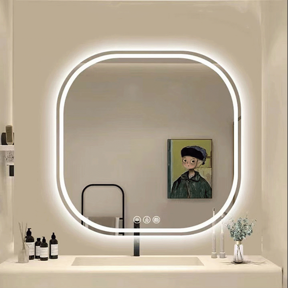 SKU: ZNJ-YX102 LED FRONT LIGHT FRAMELESS MIRROR