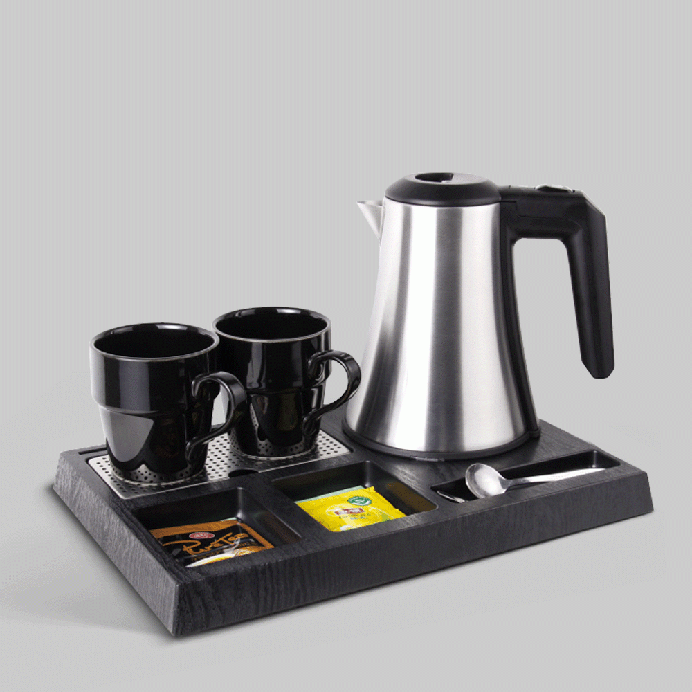 SKU: I-H1208 KETTLE 0.8L WITH TRAY SET