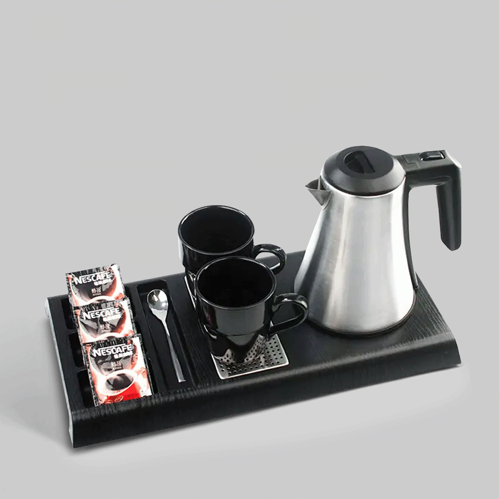 SKU: G-H1208 KETTLE 0.8L WITH TRAY SET