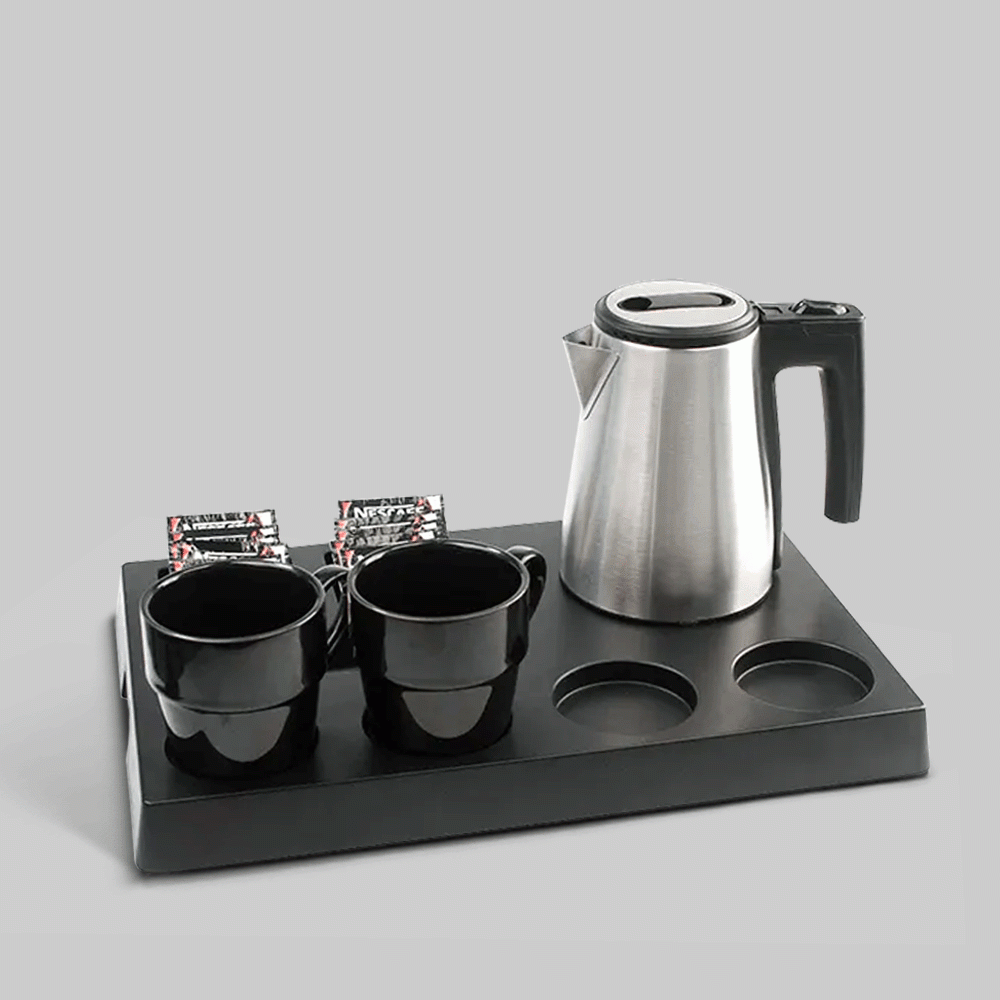 SKU: K-H1261 KETTLE 0.6L WITH TRAY SET