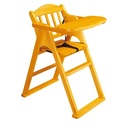 HZ-K031 FOLDABLE BABY CHAIR - SOLID WOOD
