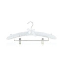 1005 SATIN PADDED HANGER WITH CLIPS 38x3.0cm