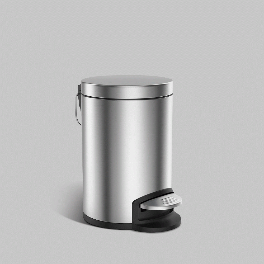 SKU: 9018 PEDAL DUSTBIN 3Ltr