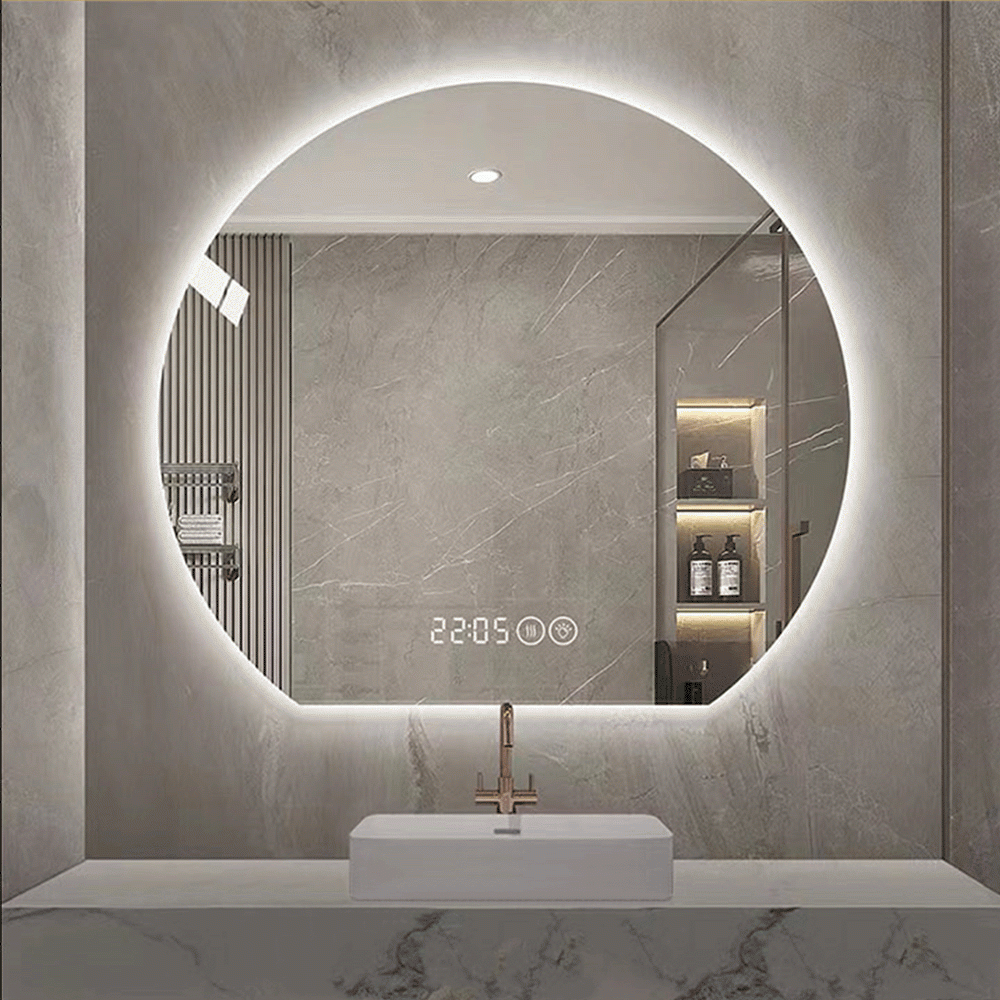 SKU: ZNJ-YX101 LED BACKLIT FRAMELESS MIRROR