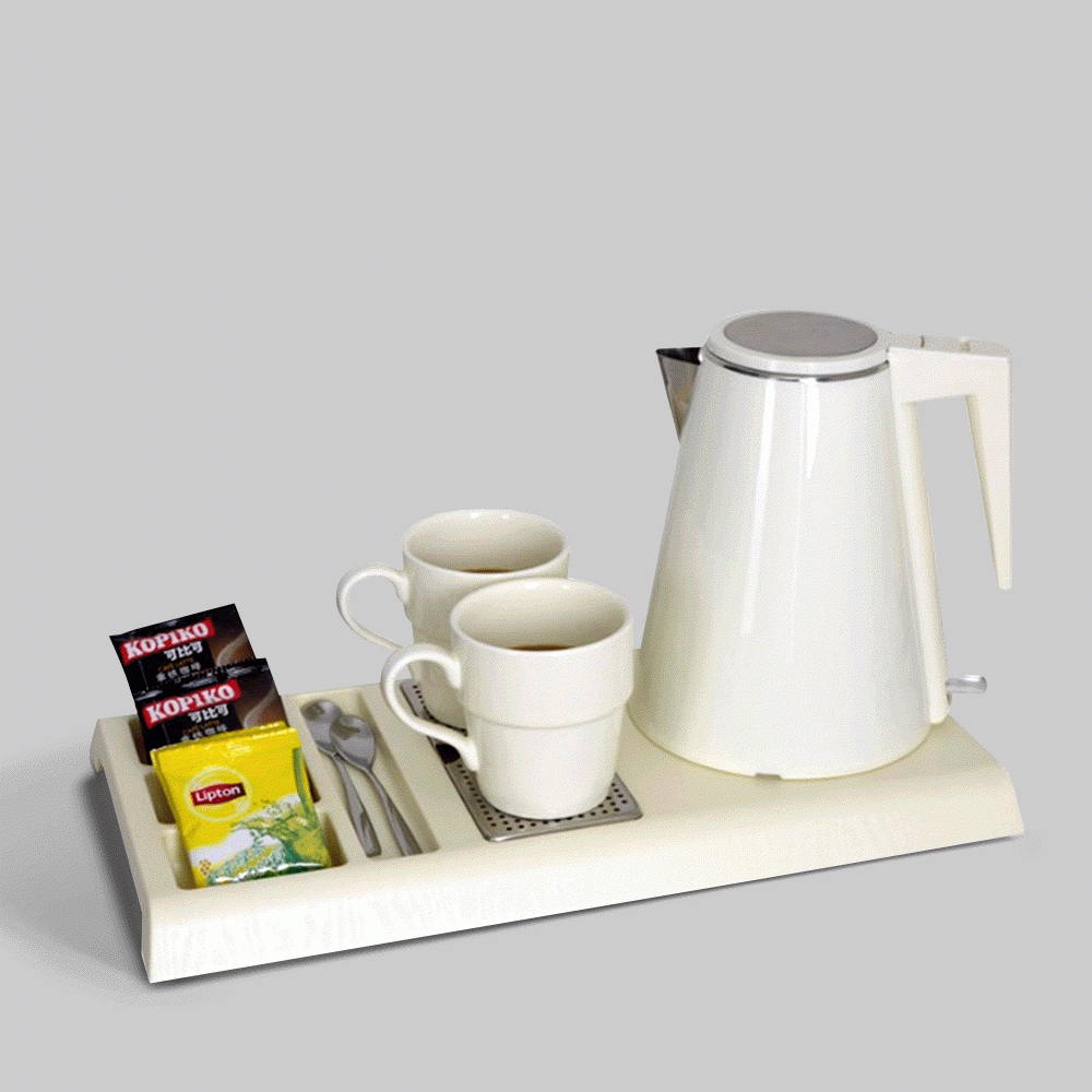 SKU: G-H1206WH KETTLE 1.2L WITH TRAY SET