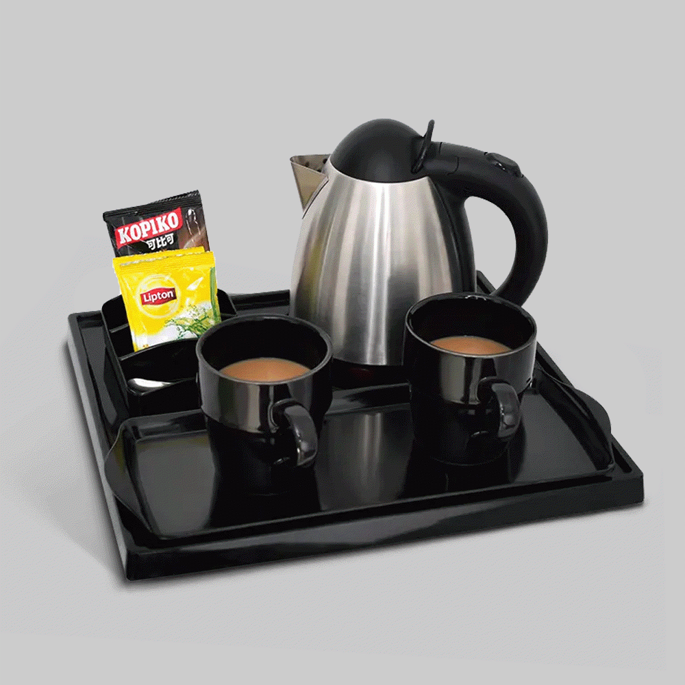 SKU: A-H0881S KETTLE 0.8L WITH TRAY SET