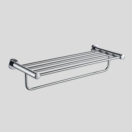BATHSHELF WALL-MOUNTED TOWEL RACK - STAINLESS STEEL