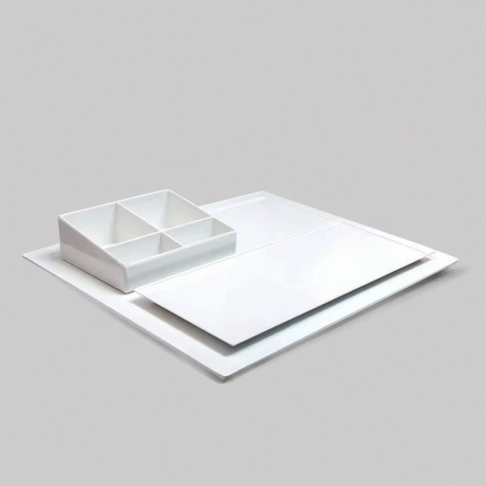 SKU: C-TRAY-WH MELAMINE WELCOME TRAY WHITE